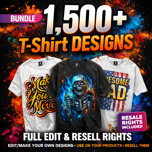 1,500+ Streetwear TShirt Designs